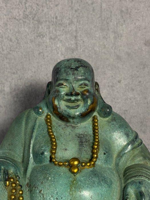 Boeddha 25.5 cm / 3.3 kg - Brons - China - Eind 20e eeuw, Antiek en Kunst, Antiek | Overige Antiek