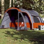 vidaXL Kampeertent 6-persoons waterdicht grijs, Caravans en Kamperen, Verzenden, Nieuw