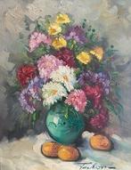 Jean Jacques Foulon (1923-1980) - Kleurrijk bloemstilleven