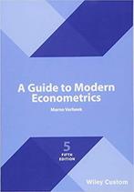 A Guide to Modern Econometrics 9781119472117 Marno Verbeek, Boeken, Verzenden, Gelezen, Marno Verbeek