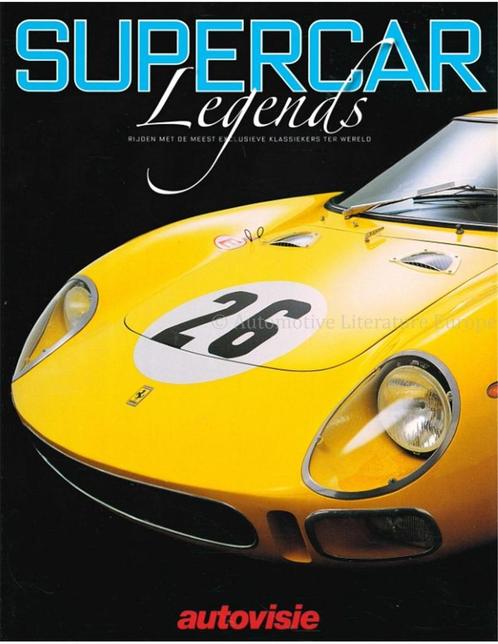 SUPERCAR LEGENDS, RIJDEN MET DE MEEST EXCLUSIEVE, Livres, Autos | Livres