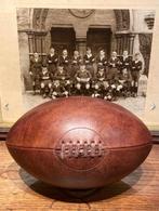 Rugby ball - leather - Bal, Collections, Collections Autre