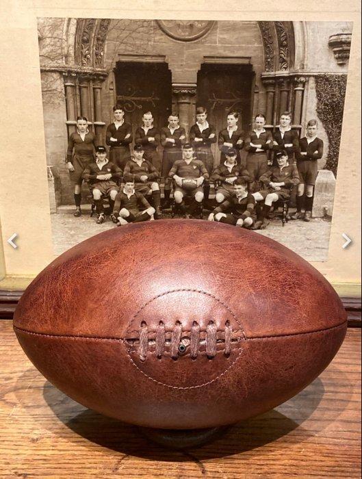 Rugby ball - leather - Bal, Collections, Collections Autre