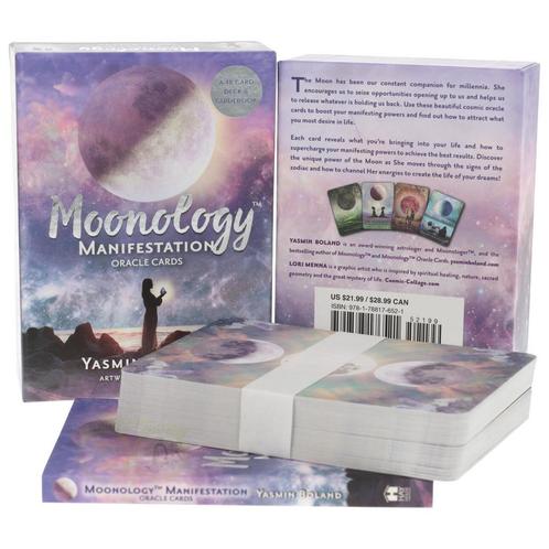 Moonology Manifestation - Oracle Cards - Yasmin Boland, Livres, Livres Autre, Envoi
