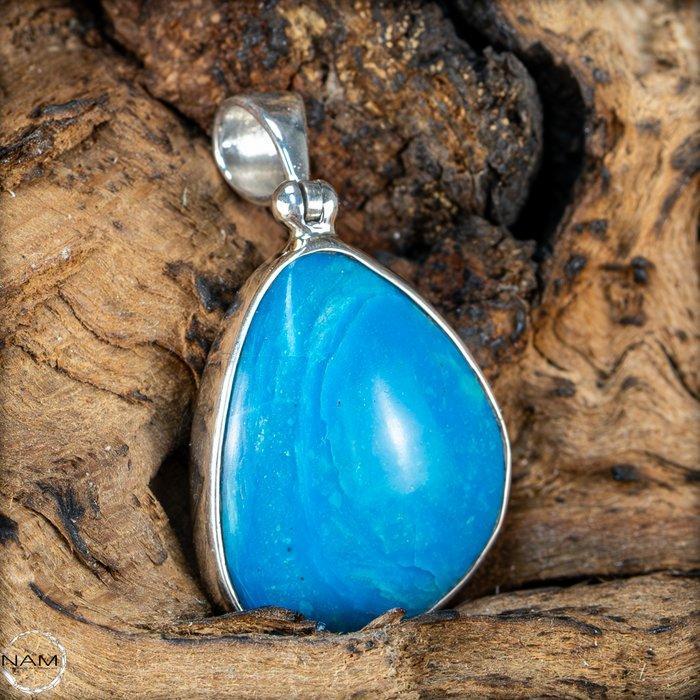 Zeer zeldzame natuurlijke opalen hanger Zilverkleurig 925,, Verzamelen, Mineralen en Fossielen