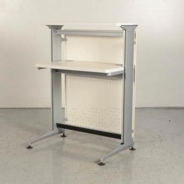 Lessenaar Solidesk - Wit - 81,5 x 53,5 x 106,5 cm, Ophalen of Verzenden