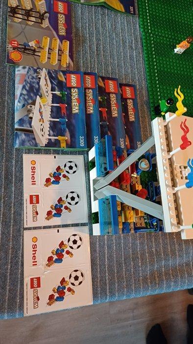 Lego Set - Sports - Voetbalstadion wk 98 shell actie., Kinderen en Baby's, Speelgoed | Duplo en Lego