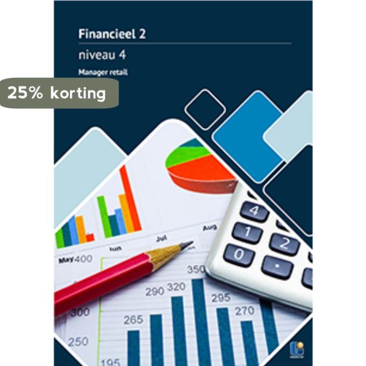 Financieel 2 niveeau 4 manager retail budgettering theorie, Boeken, Schoolboeken, Zo goed als nieuw, Verzenden