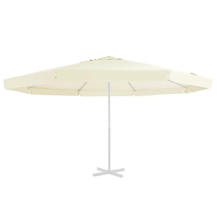 Parasoldoek Zandkleur 500cm|Tweede Kansje | OP=OP, Tuin en Terras, Parasols, Meer dan 4 meter, Waterdicht, Nieuw, Parasolhoes