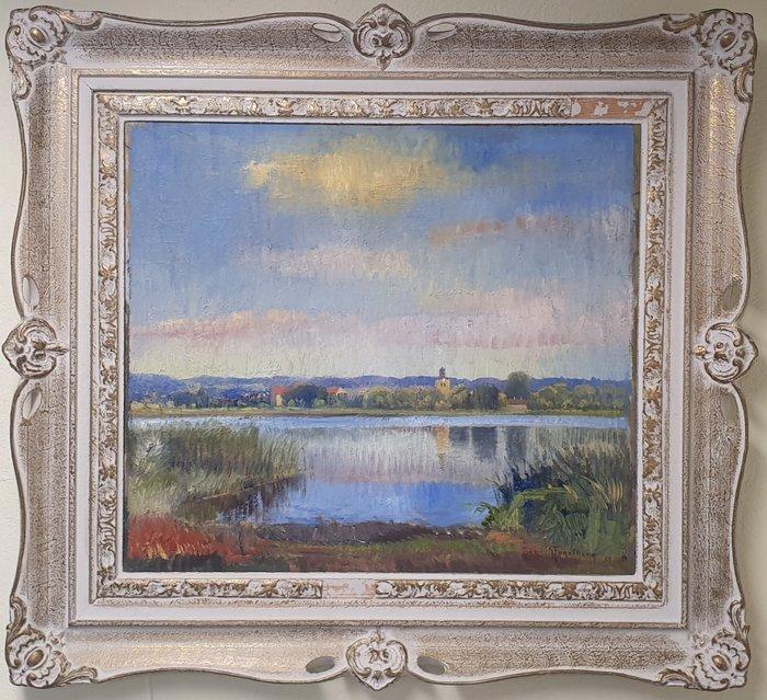 Gustaf Fogelberg XXe - Varmalnds Landskap, Antiek en Kunst, Kunst | Schilderijen | Klassiek