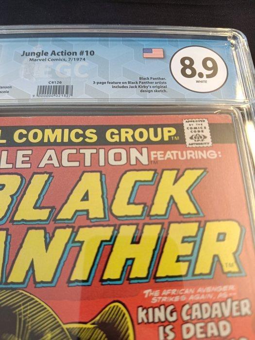 Jungle Action #10 - EGC 8.9 - Featuring Black Panther - King, Boeken, Strips | Comics