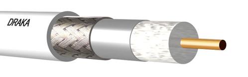 100 Stuks Draka 9 coaxiale kabel - 128012F3, Doe-het-zelf en Bouw, Elektriciteit en Kabels, Verzenden