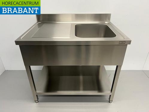 Evier en acier inoxydable 100 x 70 cm Horeca, Zakelijke goederen, Horeca | Overige, Verzenden