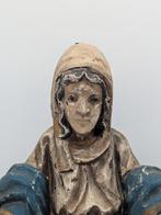 Beeld, Maria – Kniende Mondsichelmadonna - 35 cm - Hout, Antiek en Kunst