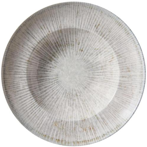 Pastaborden | STRIPES | Porselein | Lichtgrijs | 6 Stuks |, Zakelijke goederen, Horeca | Keukenapparatuur, Nieuw in verpakking