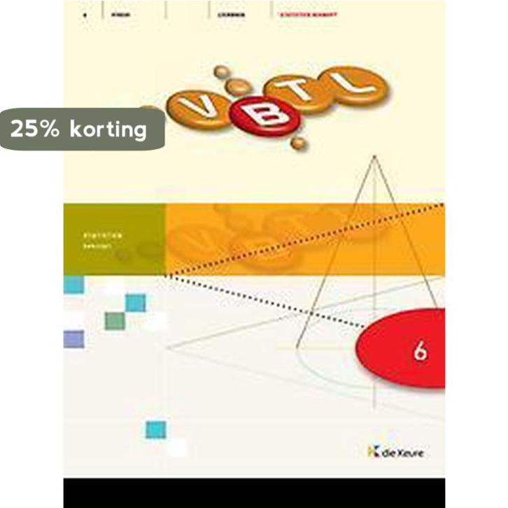 VBTL 6 - KathOndVla - leerboek Statistiek beknopt, Boeken, Schoolboeken, Gelezen, Verzenden
