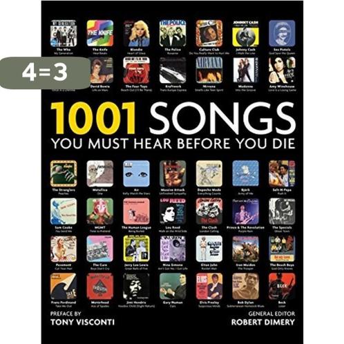 1001 Songs You Must Hear Before You Die 9781844036844, Boeken, Taal | Engels, Gelezen, Verzenden
