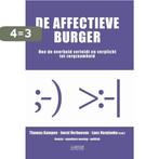 De affectieve burger / Kennis, openbare mening, politiek, Boeken, Verzenden, Gelezen, Loes Verplanke