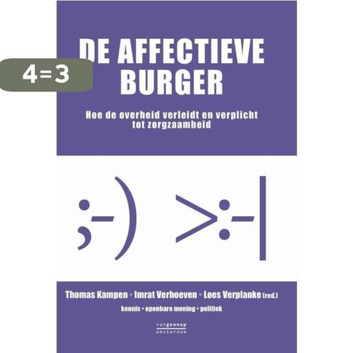 De affectieve burger / Kennis, openbare mening, politiek, Boeken, Politiek en Maatschappij, Gelezen, Verzenden