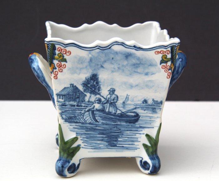 Schaal - Aardewerk - Polychroom Makkum kom, Antiek en Kunst, Antiek | Glaswerk en Kristal