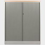 Ahrend roldeurkast, aluminium, 145 x 120 cm, incl. 3 legb..., Gebruikt, Ophalen of Verzenden