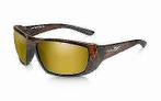 WileyX zonnebril - KOBE polarised gold/brown frame, Overige merken, Zonnebril, Bruin, Nieuw