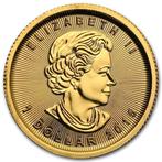 Canada. 2015 1/20 oz $1 CAD Canadian Gold Maple Leaf Coin