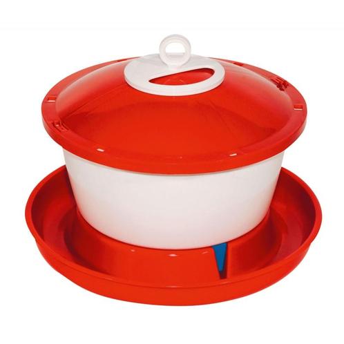 Drinkklok kippen pluimvee - drinkbak rapid clean kippen 6l -, Dieren en Toebehoren, Pluimvee | Toebehoren, Nieuw
