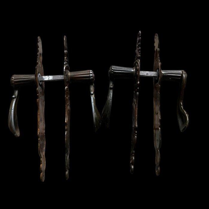 Art Nouveau Deurklink (2) - 1950-1960 - Art Nouveau, Antiek en Kunst, Curiosa en Brocante