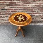 Bijzettafel - Mahonie - Guéridon wijntafeltje, Antiek en Kunst