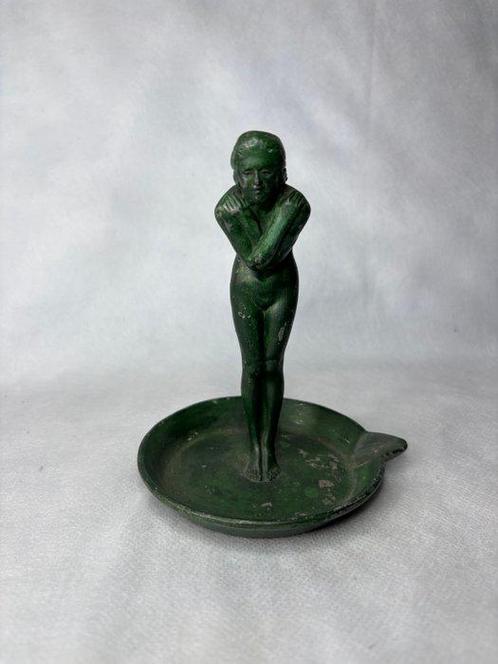 Max le Verrier - sculptuur, La frileuse - 13 cm - Brons, Antiek en Kunst, Kunst | Designobjecten