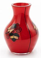 Kralik Art Deco Hand-painted Glass Vase 1920 - Vase - Verre, Antiek en Kunst