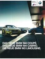 2014 BMW M3 | M4 BROCHURE DUITS, Boeken, Nieuw