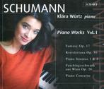 Schumann, Klára Würtz - Piano Works Vol. 1, Cd's en Dvd's, Verzenden, Gebruikt