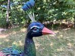 Sculpture dextérieur, Pauw - Iron Art - Handmade - 54 cm -, Antiek en Kunst