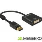 Delock 62601 Adapter DisplayPort 1.2 male > DVI female 4K, Nieuw, Verzenden