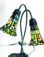 Tafellamp - Glas-in-lood, Antiek en Kunst