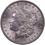États-Unis. 1 Dollar Morgan 1887 - NGC MS 63 - Great Montana, Timbres & Monnaies