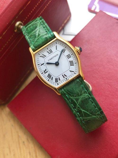 Cartier - Tortue - 7814 - Unisex - Jaren 80, Bijoux, Sacs & Beauté, Montres | Hommes