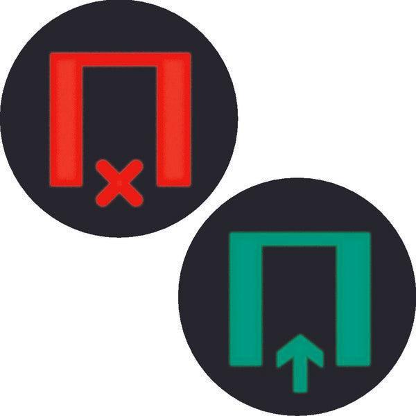 Bicolor Folie Ronde Wacht/Vrije signalering - 19058014, Doe-het-zelf en Bouw, Elektriciteit en Kabels, Verzenden