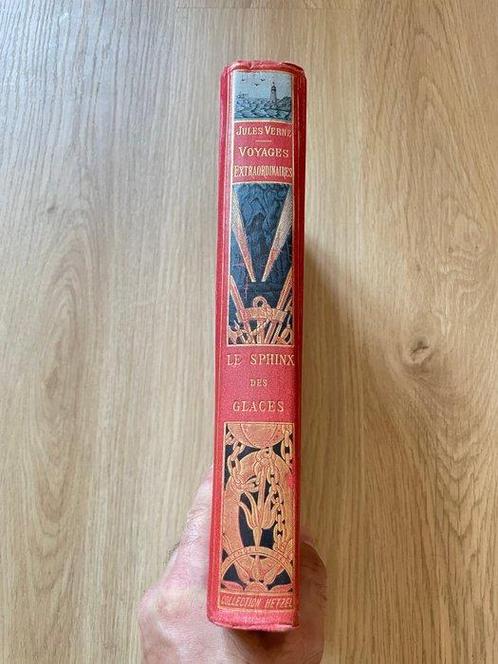 Jules Verne - Le Sphinx des Glaces - 1905, Antiek en Kunst, Antiek | Boeken en Manuscripten