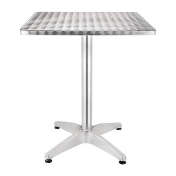 Tafel | RVS/Aluminium | RVS Blad | Aluminium Frame | beschikbaar voor biedingen