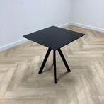 Design Pedrali Arki 4 tafel, (hxbxd) 72x69x69 cm, zwart, Huis en Inrichting, Gebruikt, Metaal