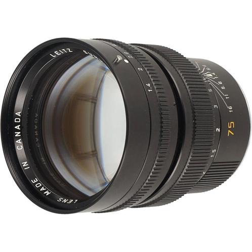 Leica 11814 Summilux-M 75mm f/1.4 occasion, TV, Hi-fi & Vidéo, Photo | Lentilles & Objectifs, Envoi