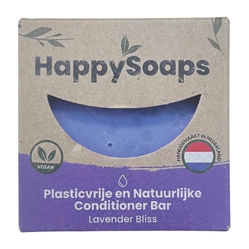 HappySoaps Conditioner bar lavender bliss 65 gram, Handtassen en Accessoires, Uiterlijk | Lichaamsverzorging, Nieuw, Verzenden