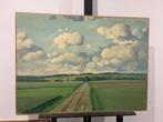Pierre-Edmond Peradon (1893-1981) - CULTURES EN CAMPAGNE, Antiek en Kunst, Kunst | Schilderijen | Klassiek