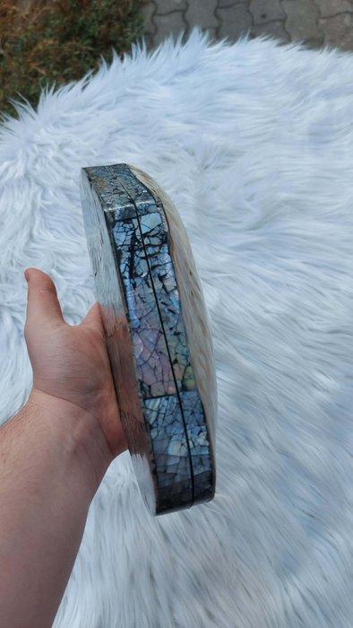 Elegant juwelenkistje gemaakt van parelmoer. Iriserende, Antiek en Kunst, Curiosa en Brocante