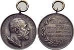 Bronze-medaille 1897 Oldenburg Nicolaus Friedrich Peter 1..., Timbres & Monnaies, Pièces & Médailles, Verzenden