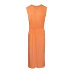 Milano Italy • oranje midi jurk • 40, Kleding | Dames, Maat 38/40 (M), Verzenden, Oranje, Milano Italy