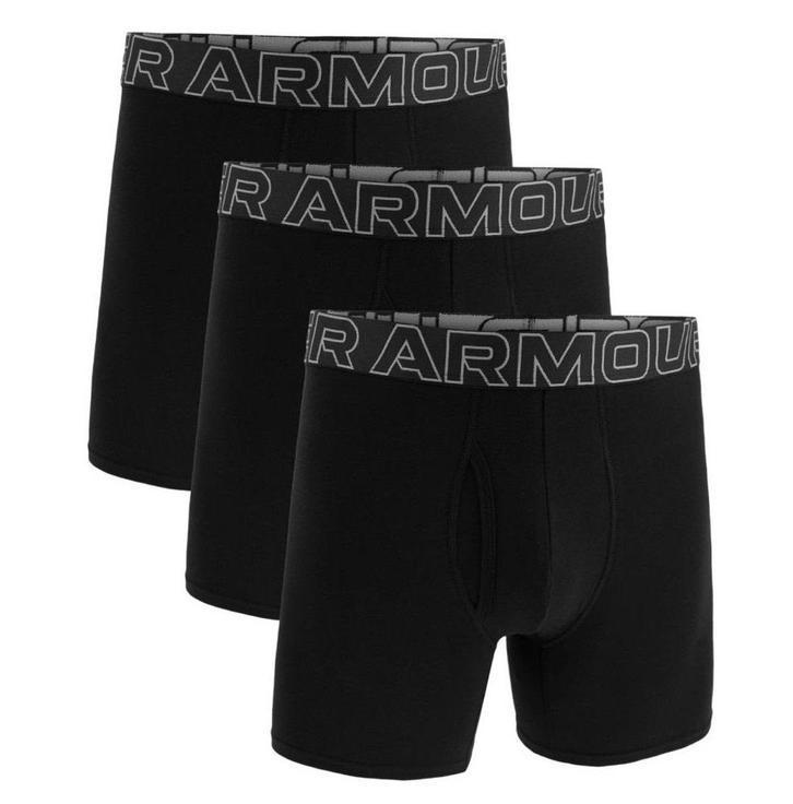 UA Performance Cotton Boxerjock 6in 3-pack 001 - Maat SM, Kleding | Heren, Ondergoed, Boxer, Ophalen of Verzenden